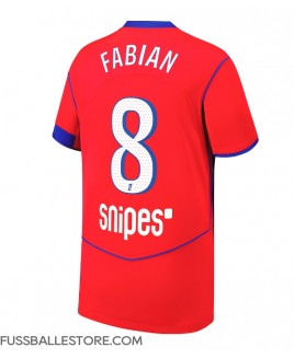 Günstige Paris Saint-Germain Fabian Ruiz #8 3rd trikot 2025-26 Kurzarm